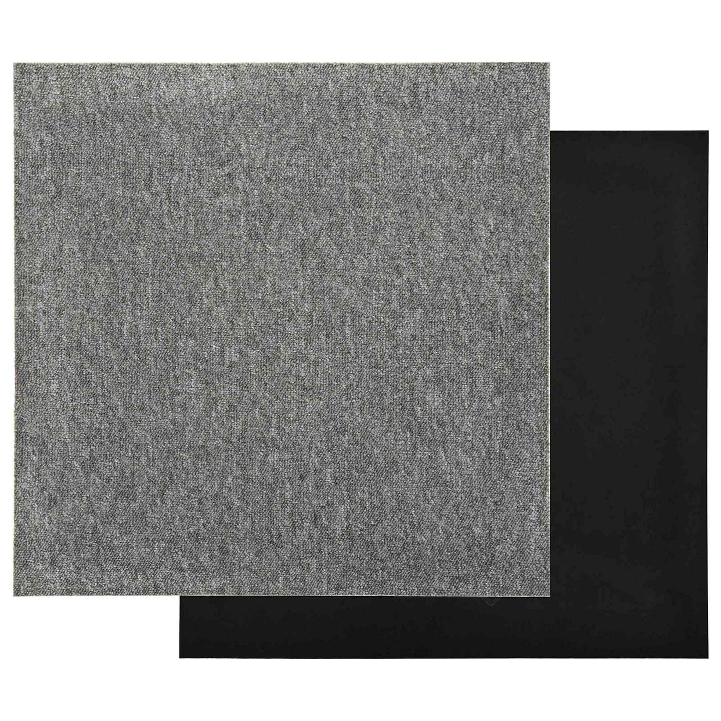 Tapijt 20 pcs Grijs 50 x 50 cm 100% Polypropyleen