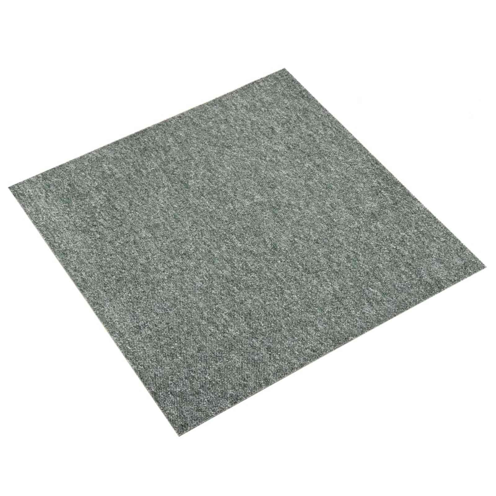 Tapijt 20 pcs Groen 50 x 50 cm 100% Polypropyleen