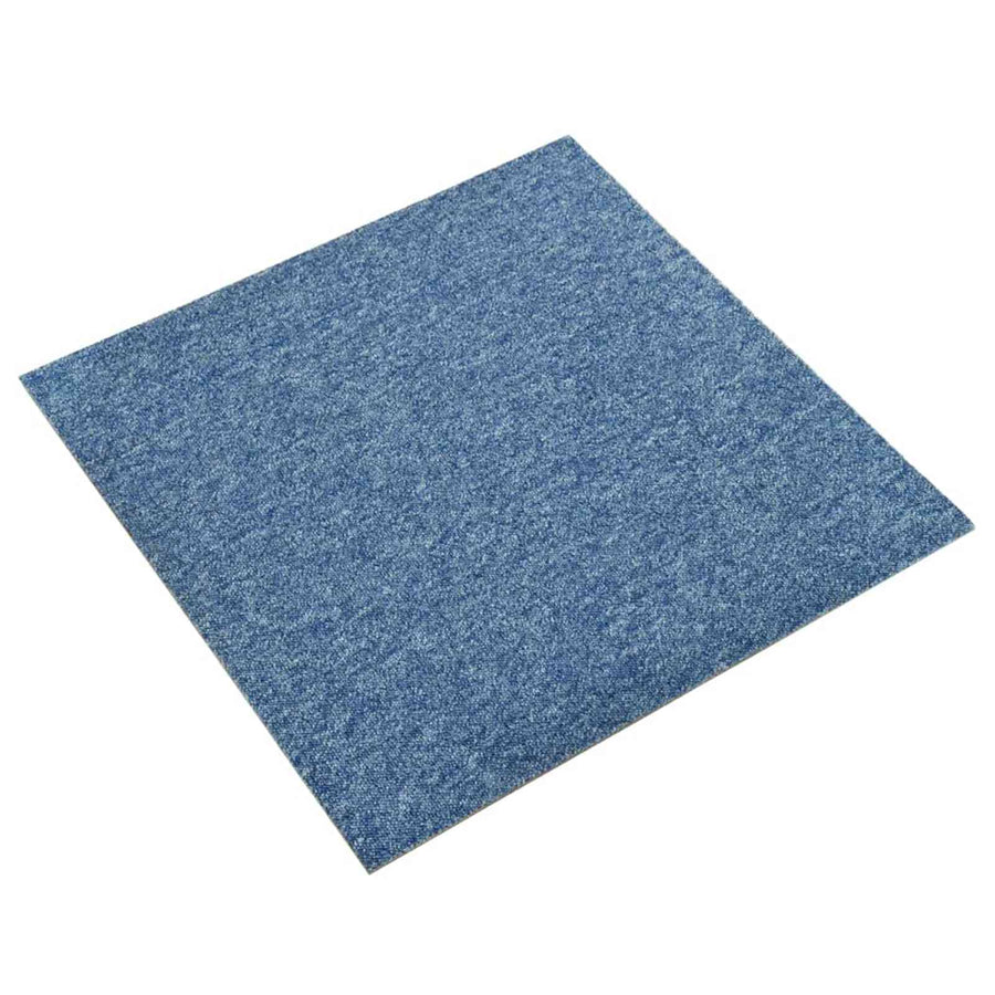 Tapijt 20 pcs Blauw 50 x 50 cm 100% Polypropyleen