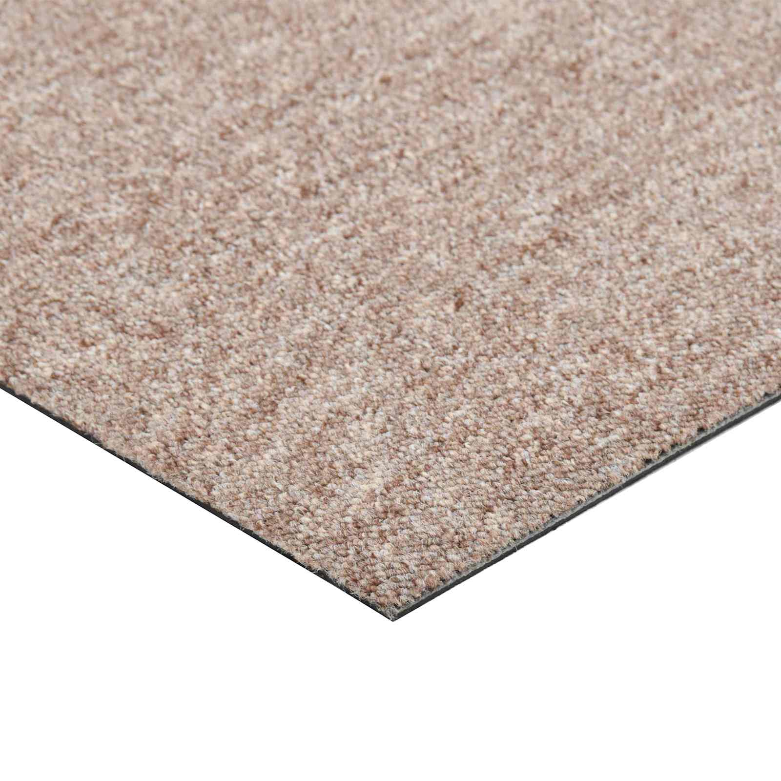 Tapijt 20 pcs Beige 50 x 50 cm 100% Polypropyleen