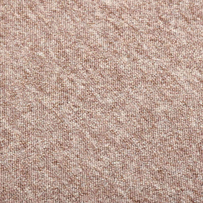 Tapijt 20 pcs Beige 50 x 50 cm 100% Polypropyleen