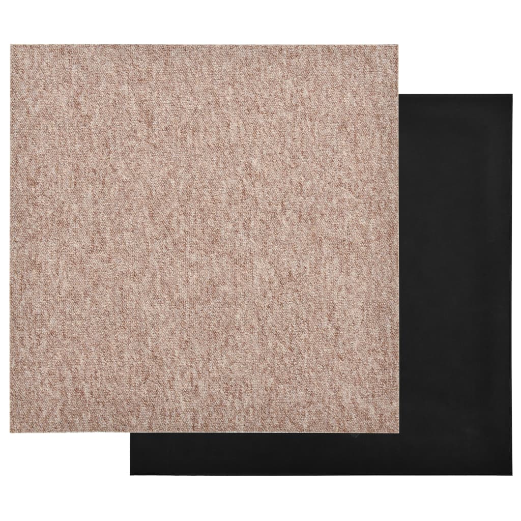 Tapijttegels 20 st 5 m² 50x50 cm beige Beige