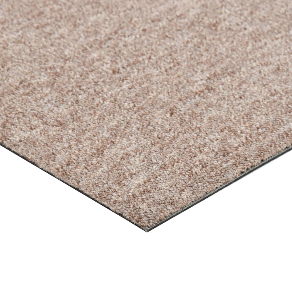 Tapijttegels 20 st 5 m² 50x50 cm beige Beige