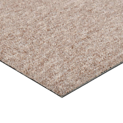 Tapijttegels 20 st 5 m² 50x50 cm beige Beige