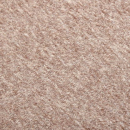 Tapijttegels 20 st 5 m² 50x50 cm beige Beige