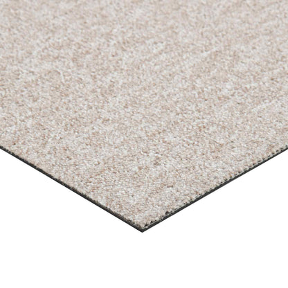 Tapijt 20 pcs Licht Beige 50 x 50 cm 100% Polypropyleen