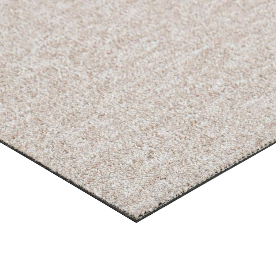Tapijt 20 pcs Licht Beige 50 x 50 cm 100% Polypropyleen