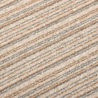 Tapijt 20 pcs Gestreept Beige 50 x 50 cm 100% Polypropyleen