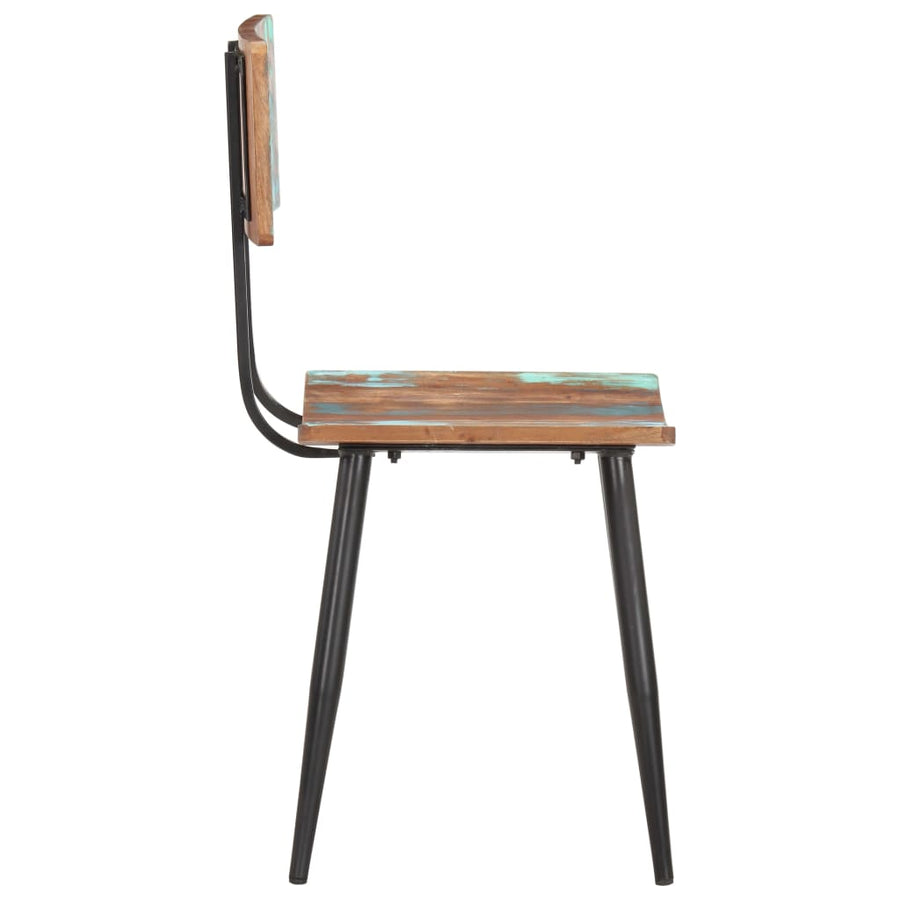 Eetkamerstoelen 6 St Massief Gerecycled Hout