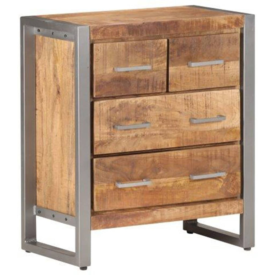 Dressoir 60X35X70 Cm Ruw Mangohout