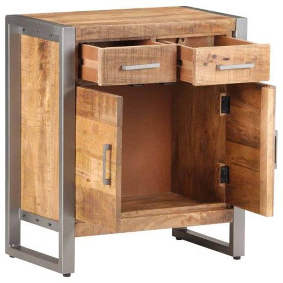 Dressoir 60X35X72 Cm Ruw Mangohout Mozaïek