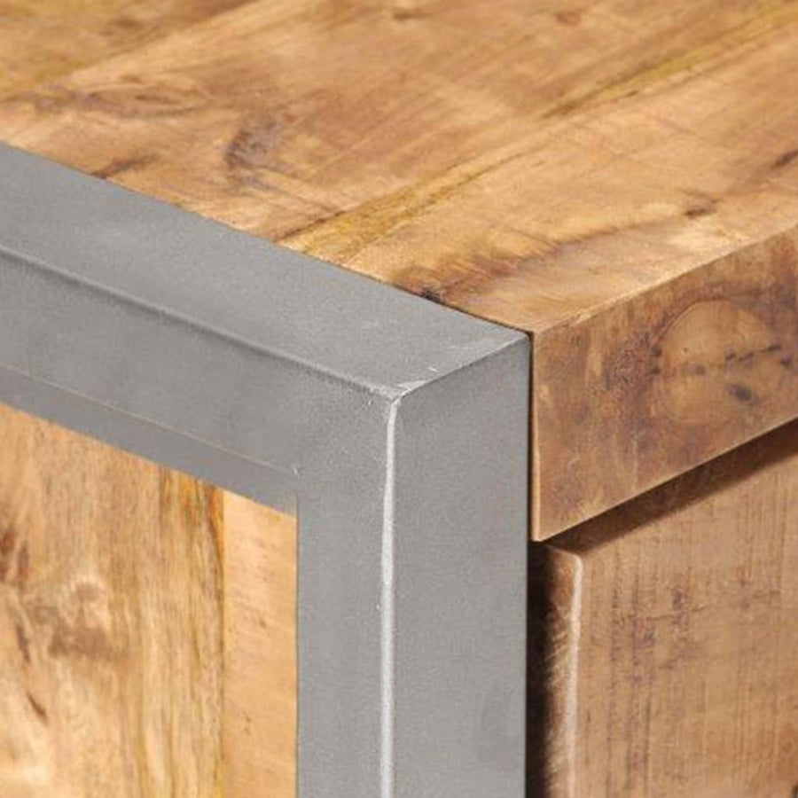 Dressoir 60X35X72 Cm Ruw Mangohout Mozaïek