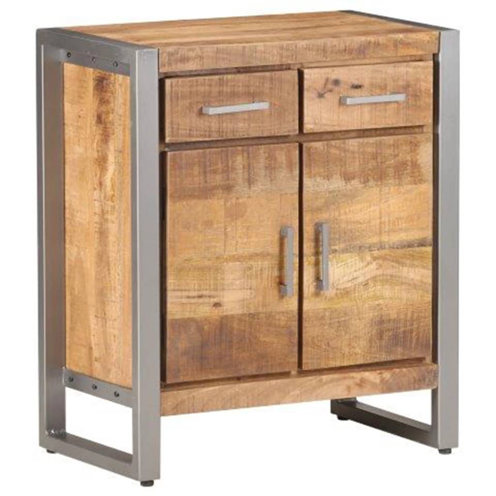 Dressoir 60X35X72 Cm Ruw Mangohout Mozaïek