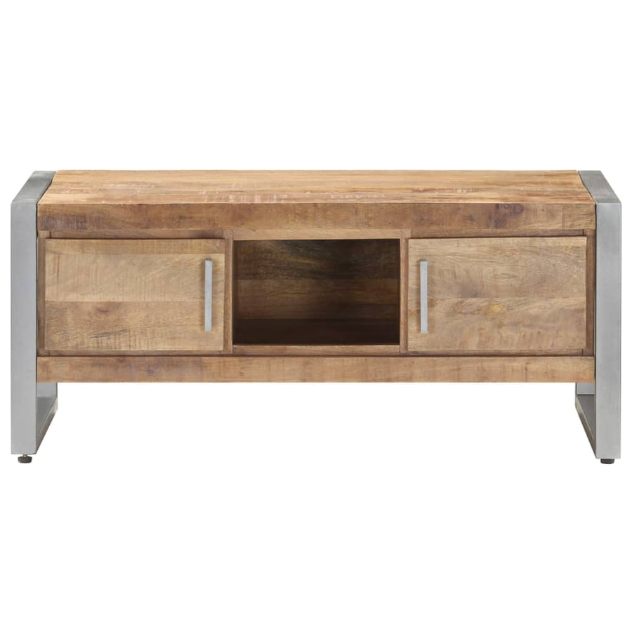 Salontafel 95X50X40 Cm Ruw Mangohout Mozaïek