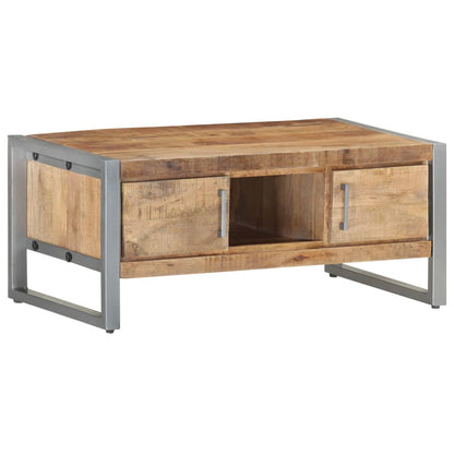 Salontafel 95X50X40 Cm Ruw Mangohout Mozaïek