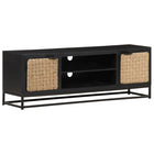 TV cabinet120x30x40 cm solid mango wood