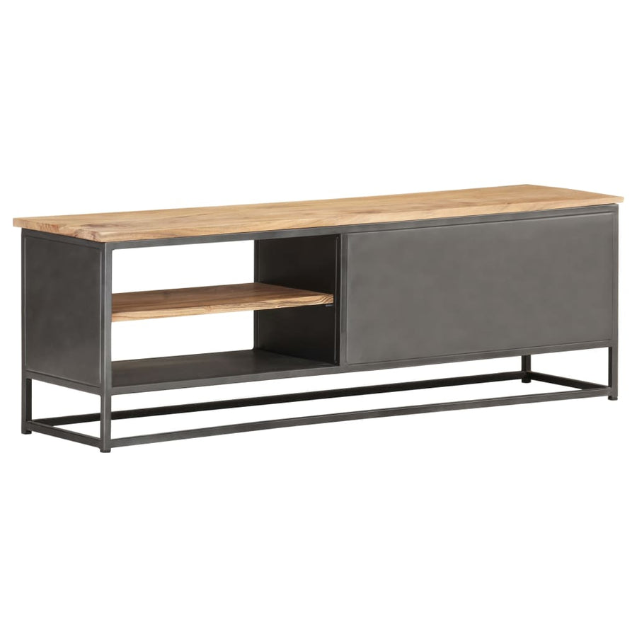 Tv-Meubel 120X30X40 Cm Massief Acaciahout Mozaïek