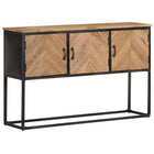 Sideboard 120x30x75 cm solid acacia wood