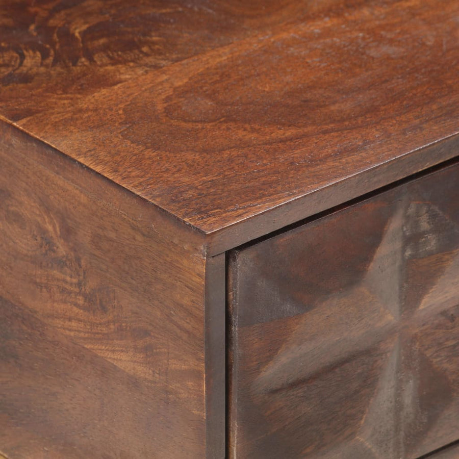 Salontafel 112X50X40 Cm Massief Mangohout