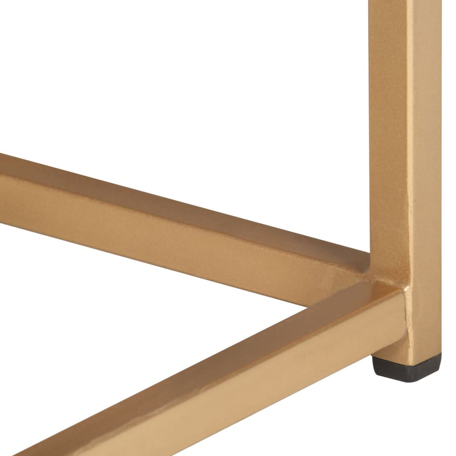 Wandtafel 122X36X75 Cm Massief Mangohout