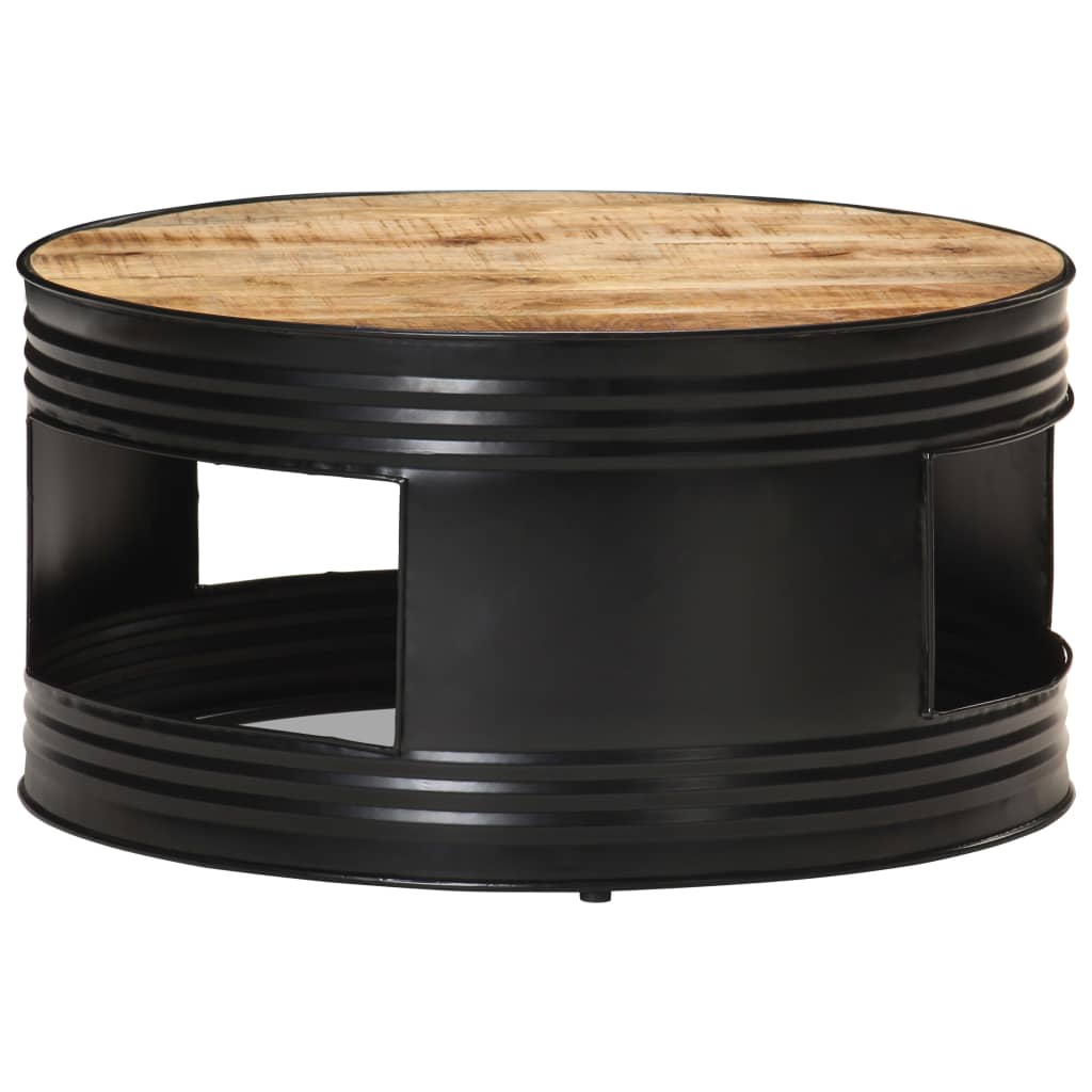 Salontafel 68X Massief Ruw Mangohout 1