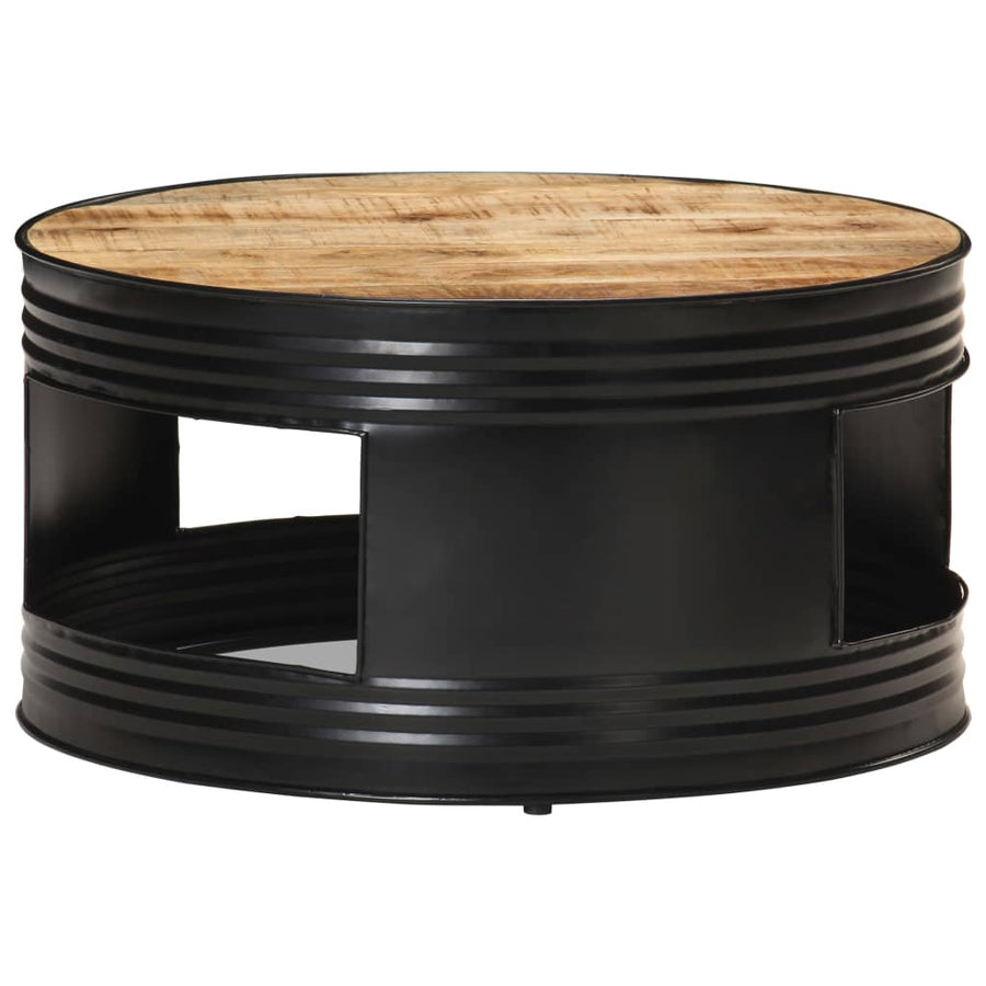 Salontafel 68X Massief Ruw Mangohout 1