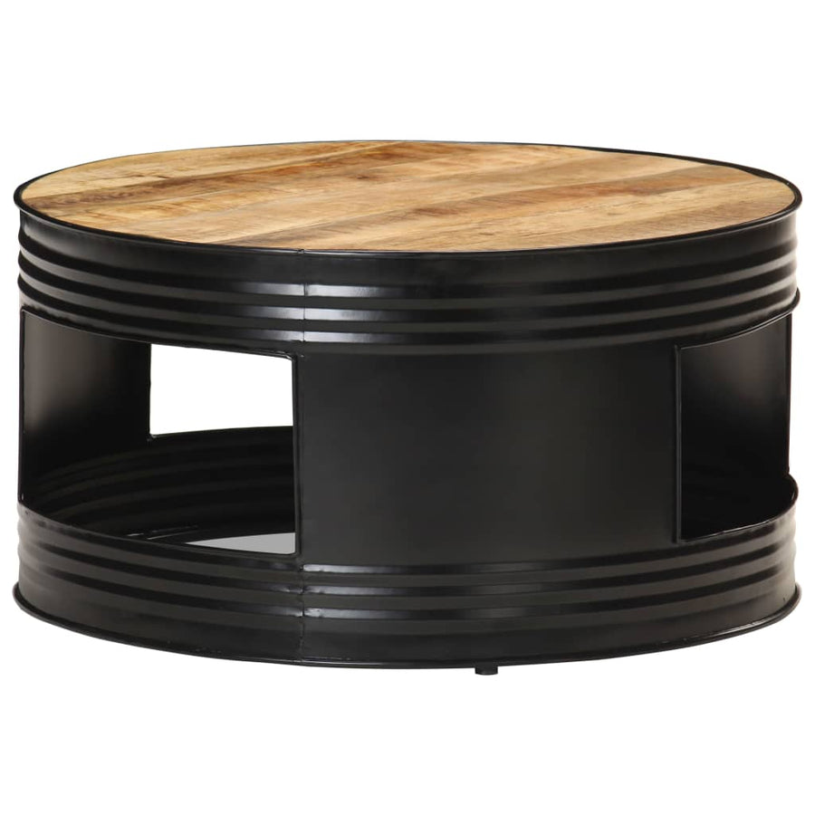 Salontafel 68X Massief Ruw Mangohout 1