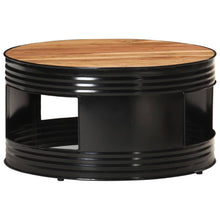 Salontafel 68X Massief Acaciahout Zwart 1