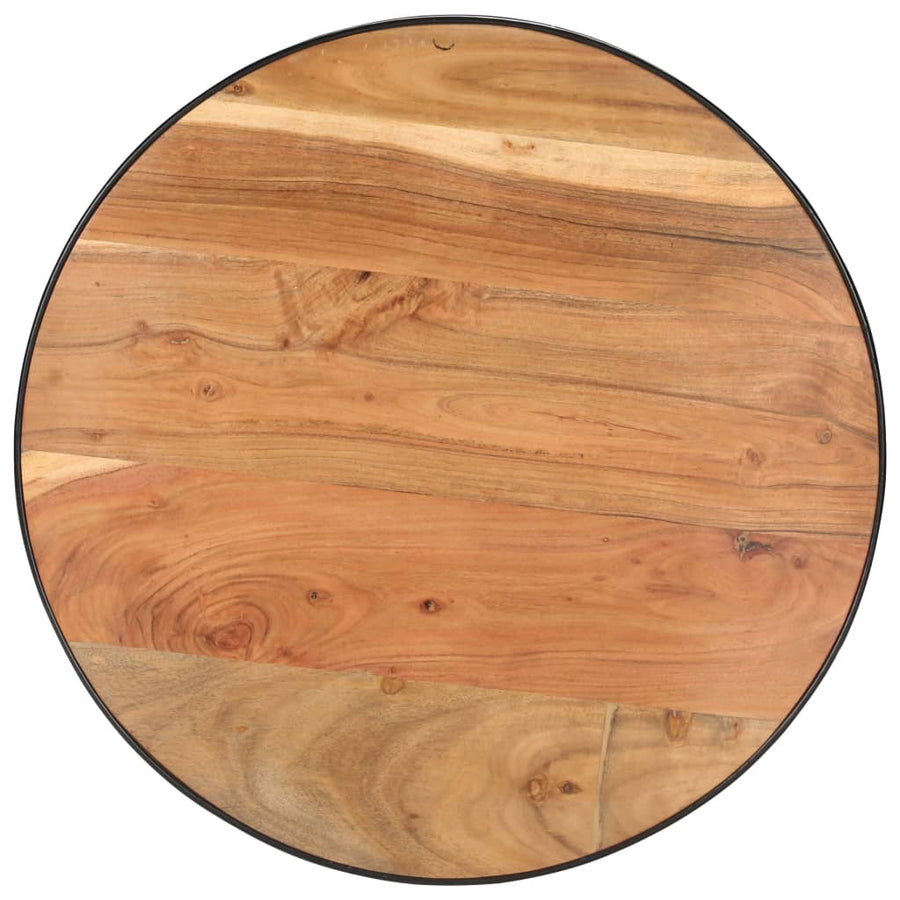 Salontafel 68X Massief Acaciahout Zwart 1