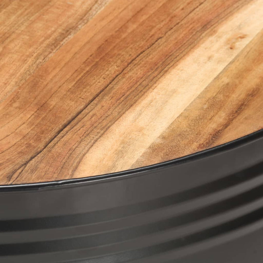 Salontafel 68X Massief Acaciahout Zwart 1