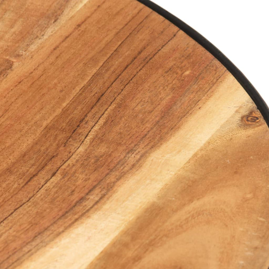 Salontafel 68X Massief Acaciahout Zwart 1