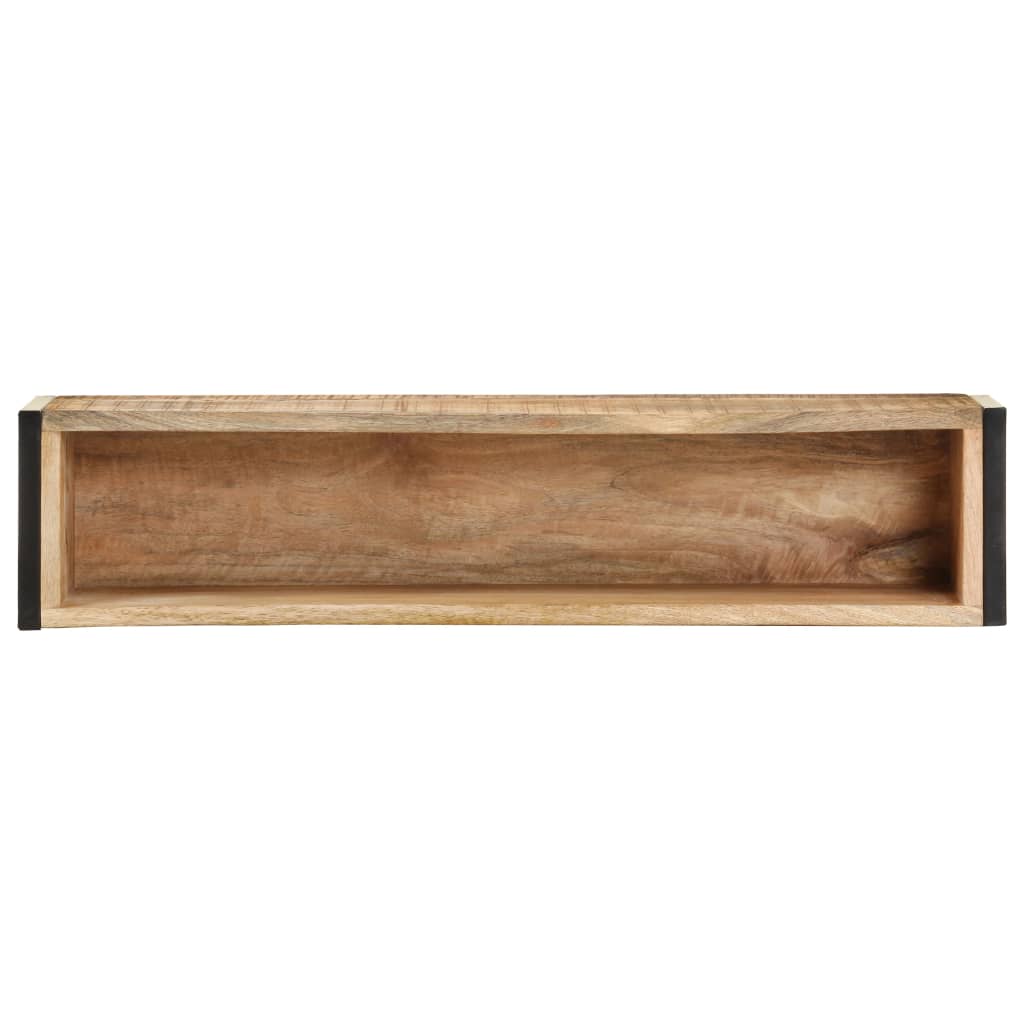 Plantenbak 90 x 20 x 68 cm Ruw mangohout