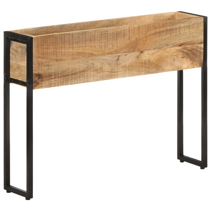 Plantenbak 90 x 20 x 68 cm Ruw mangohout