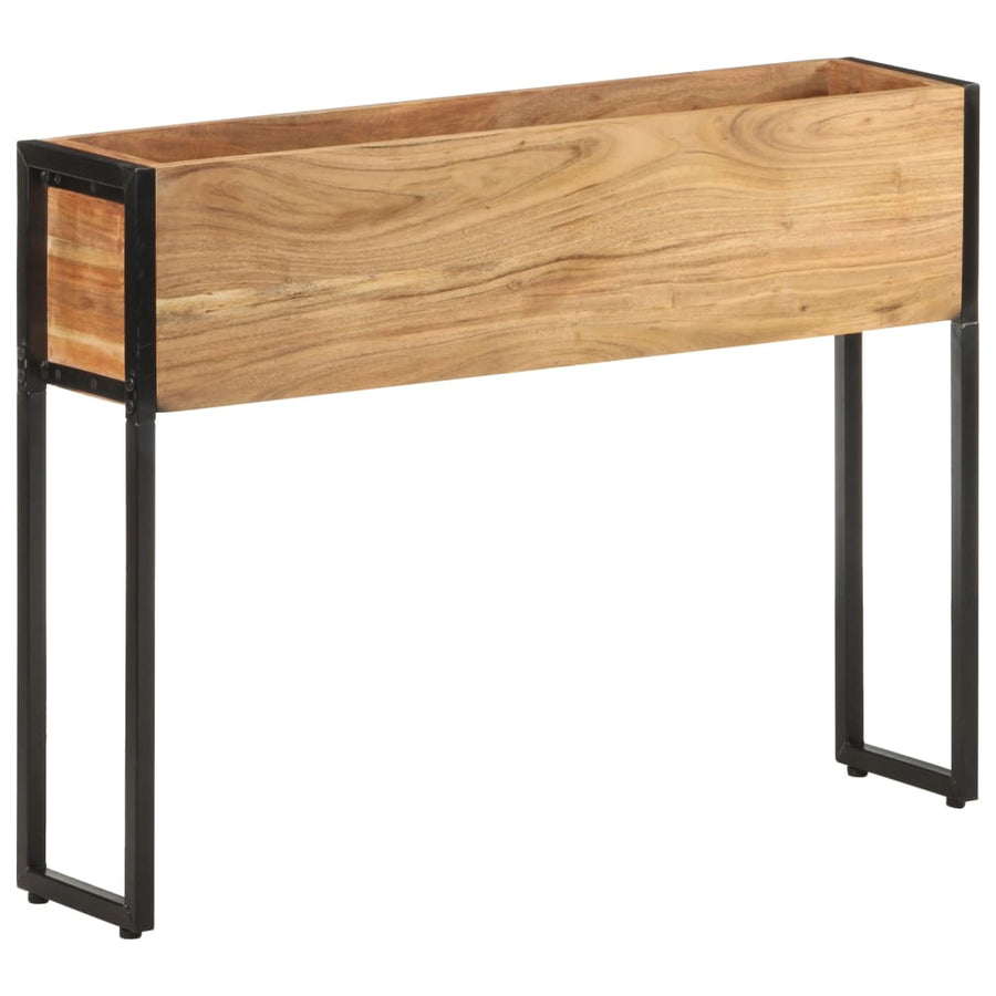 Plantenbak 90 x 20 x 68 cm Massief acaciahout