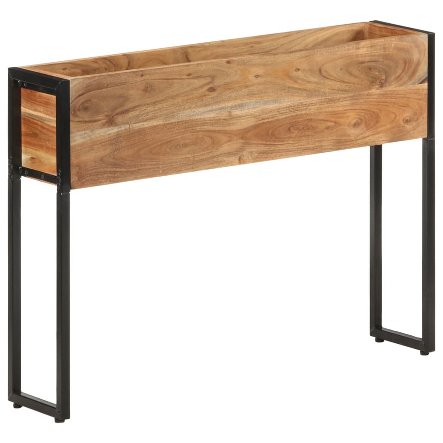 Plantenbak 90 x 20 x 68 cm Massief acaciahout