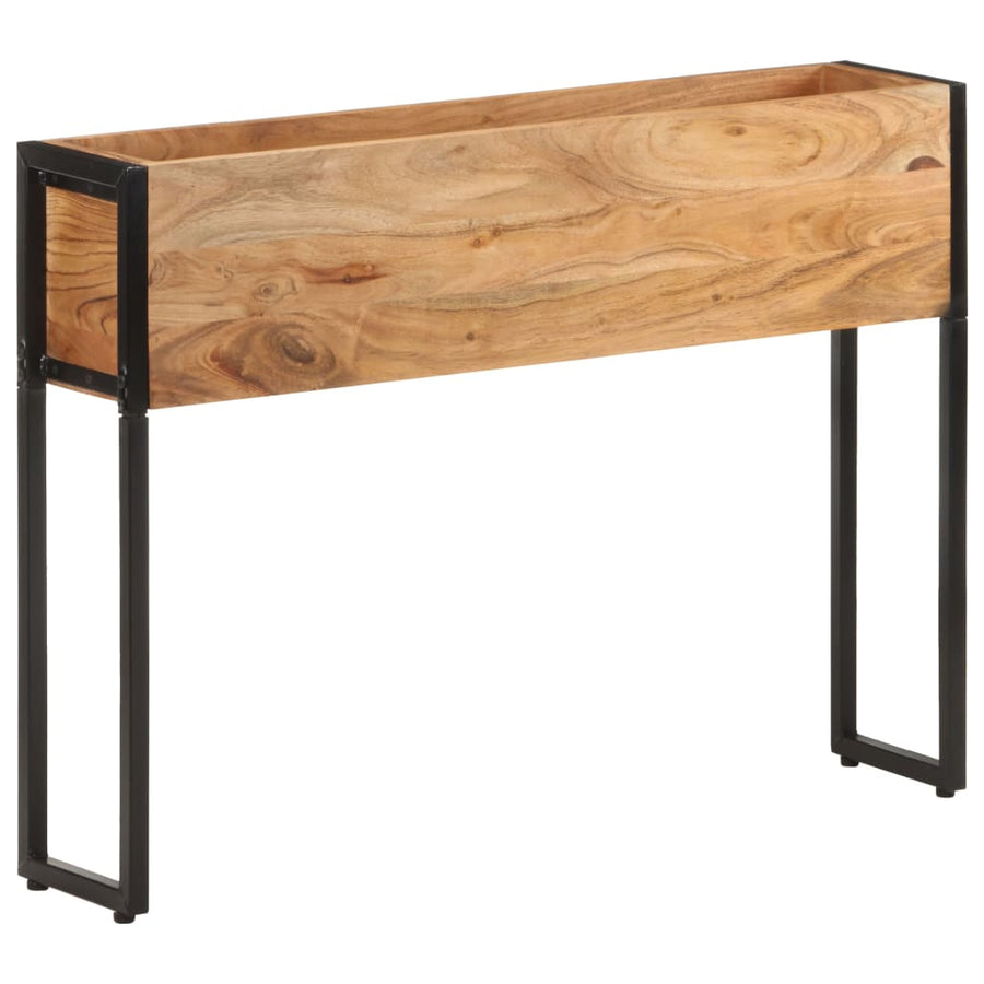 Plantenbak 90 x 20 x 68 cm Massief acaciahout