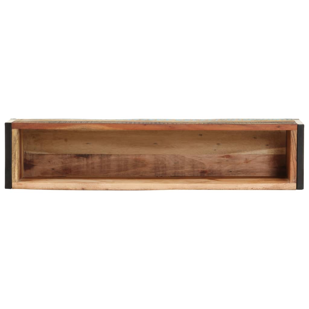Plantenbak 90 x 20 x 68 cm massief gerecycled hout
