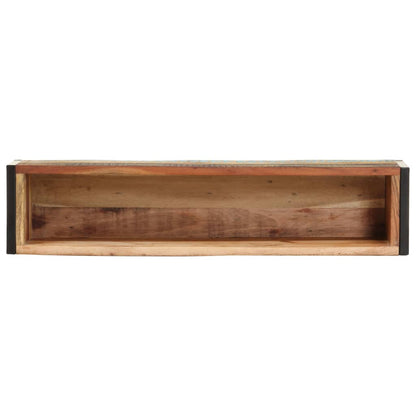 Plantenbak 90 x 20 x 68 cm massief gerecycled hout