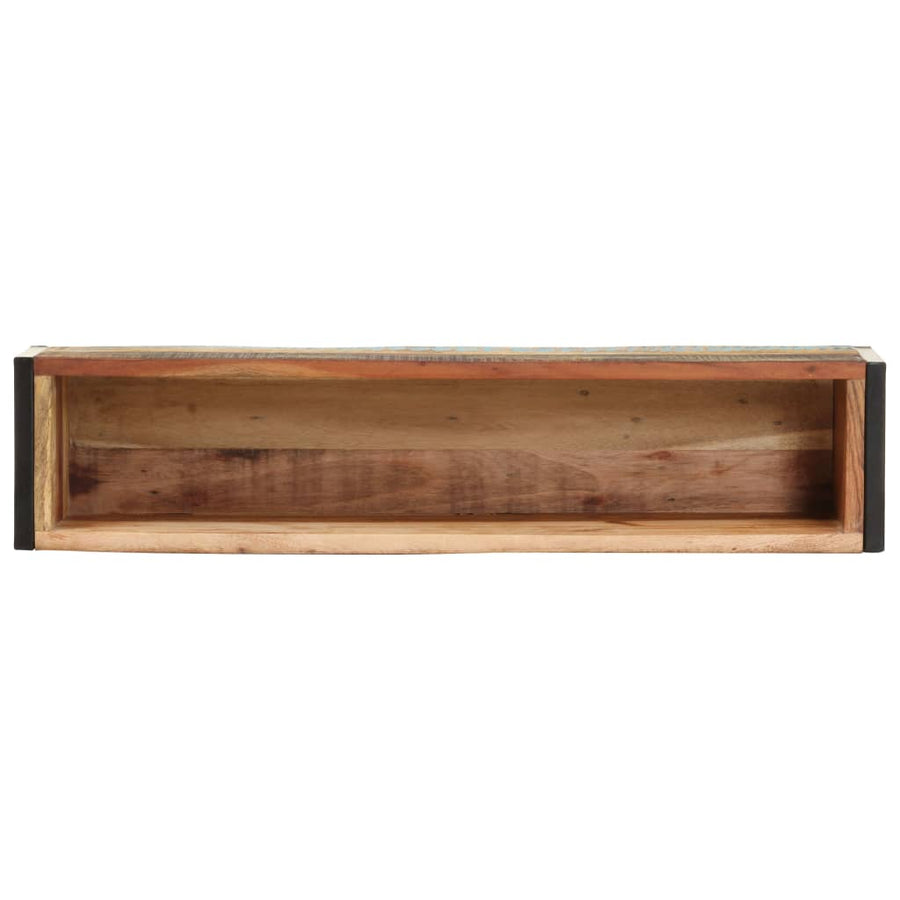 Plantenbak 90 x 20 x 68 cm massief gerecycled hout