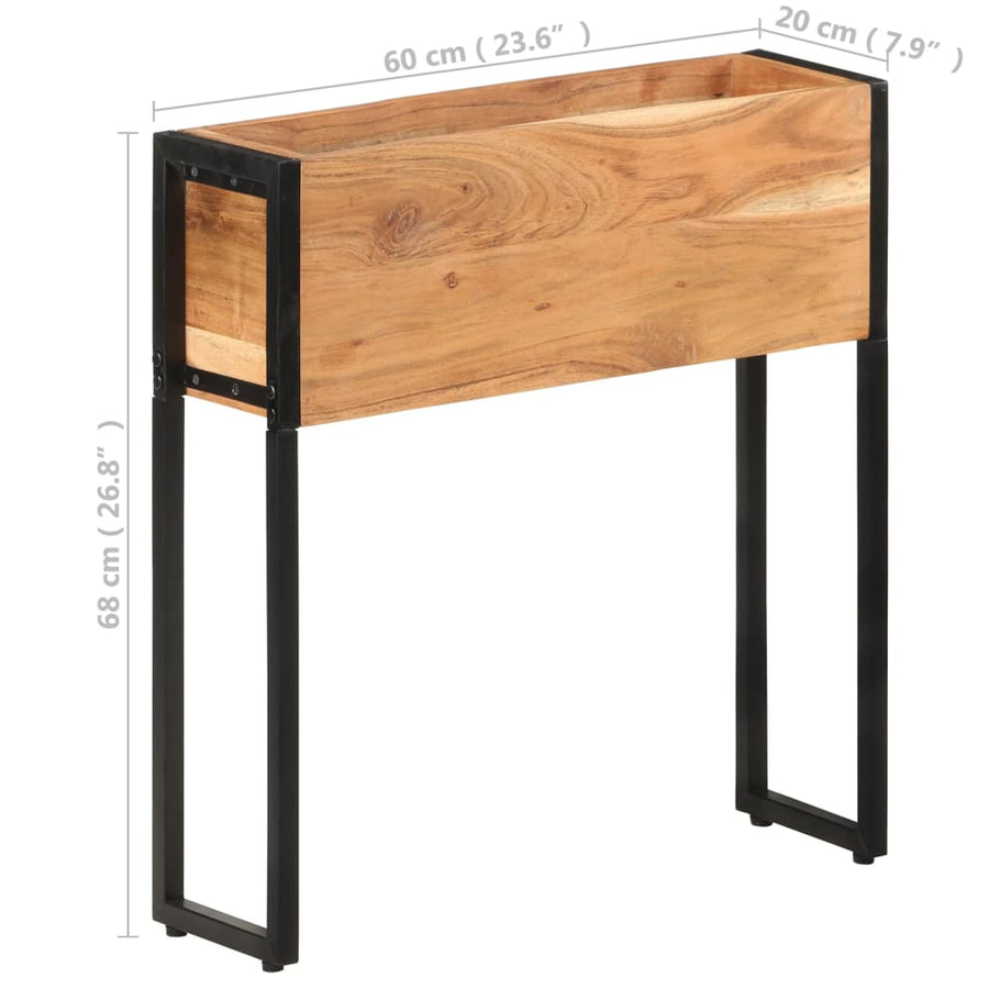 Plantenbak 60 x 20 x 68 cm