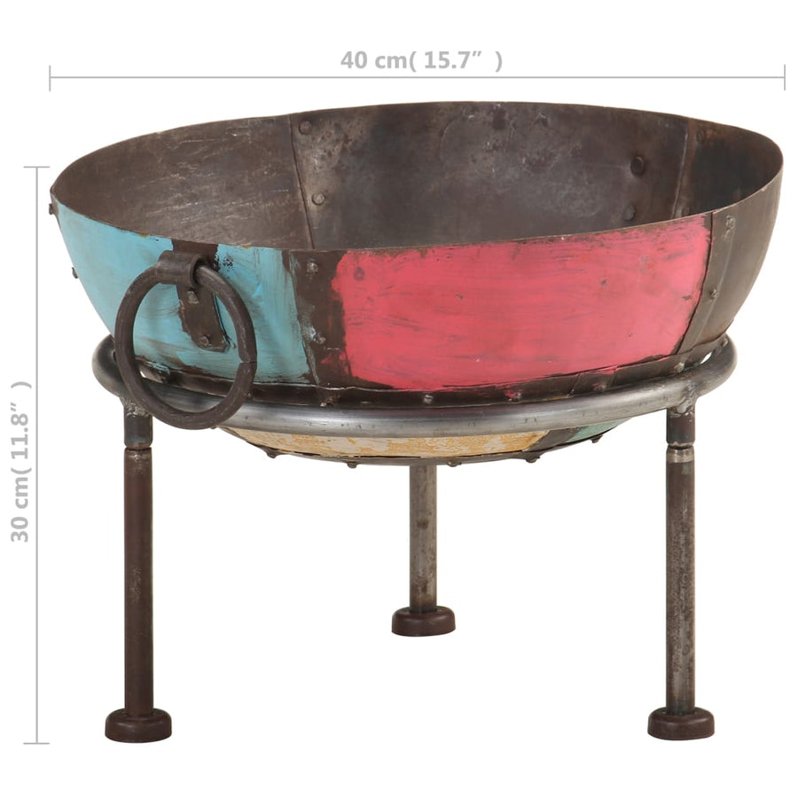 Vuurplaats Ø40 cm ijzer meerkleurig Ø 40 cm Multikleur