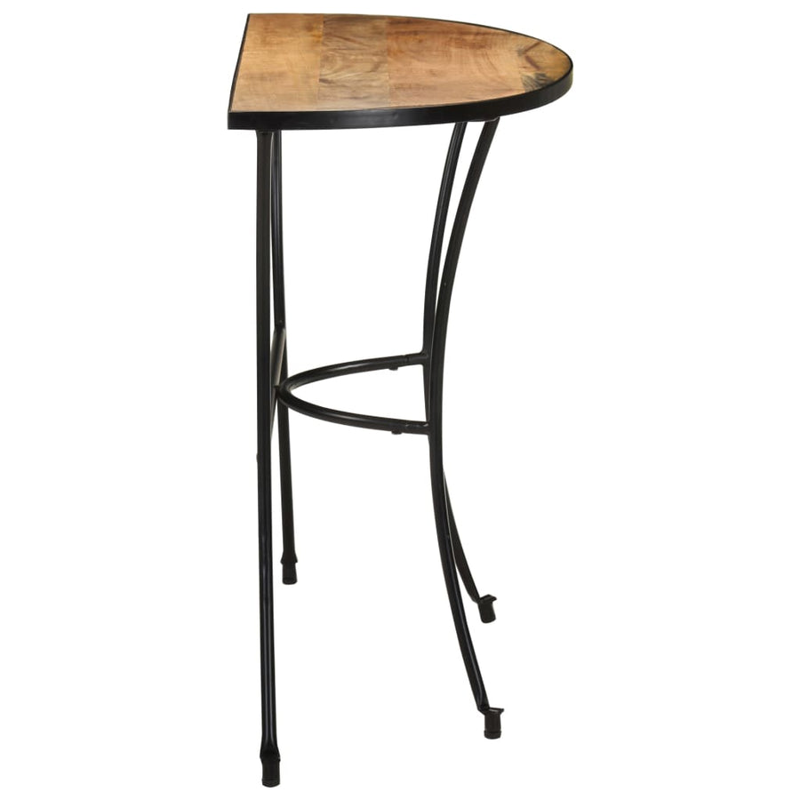 Bijzettafel 0X40X77 Cm massief mangohout