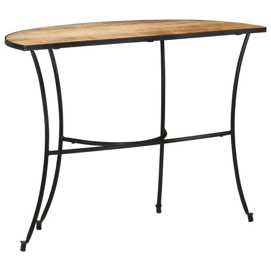 Bijzettafel 0X40X77 Cm massief mangohout