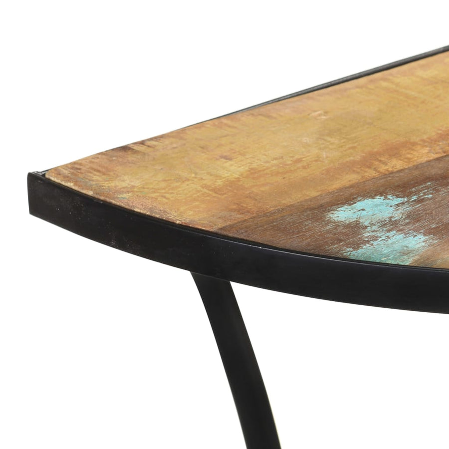 Bijzettafel 0X40X77 Cm massief gerecycled hout