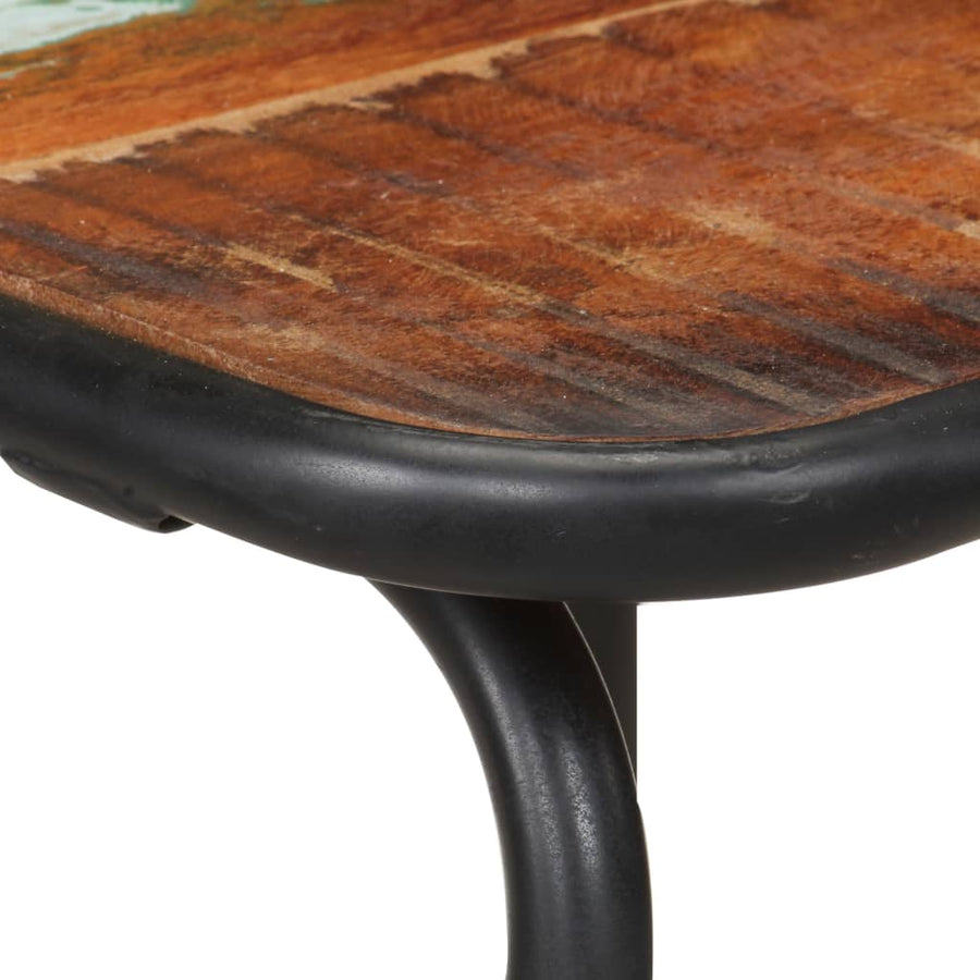 Barstoelen 2 St Massief Gerecycled Hout