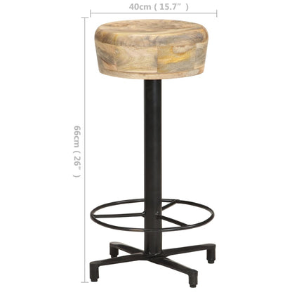 Barkrukken Massief Mangohout 66 cm