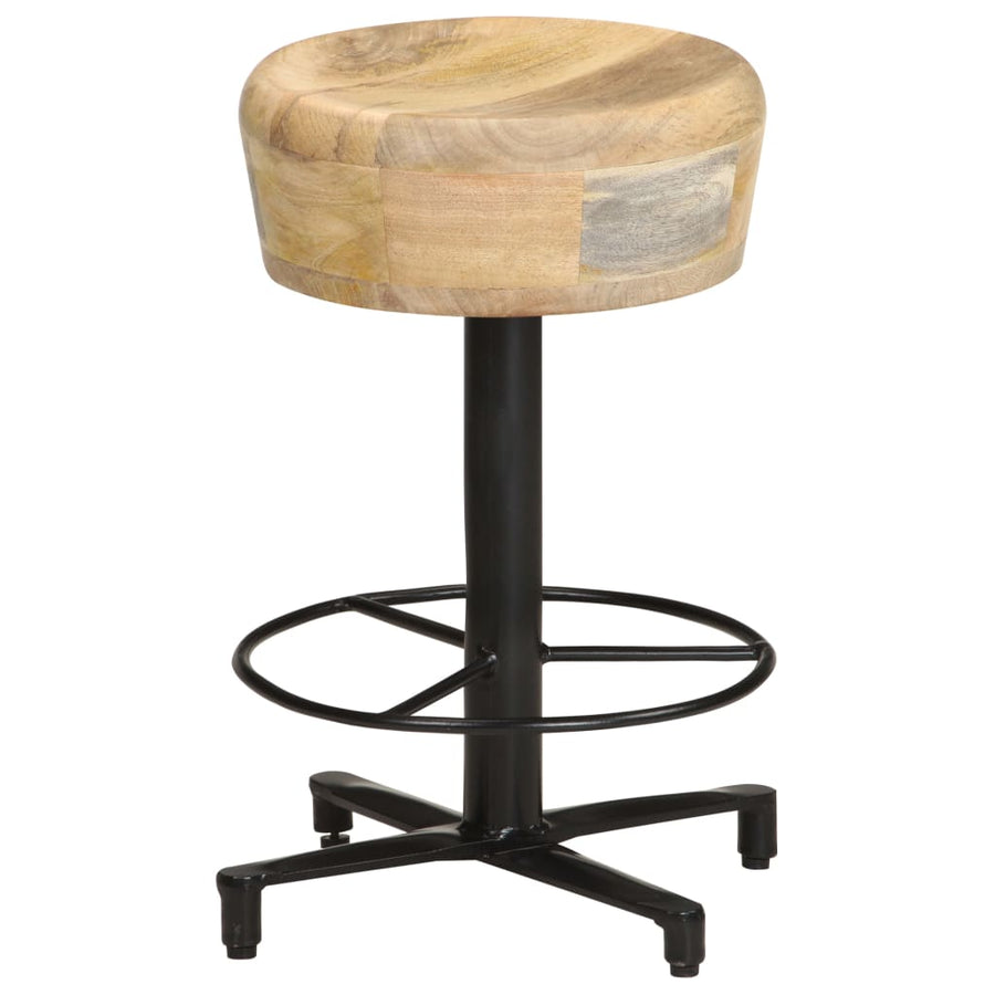Barkrukken Massief Mangohout 52 cm