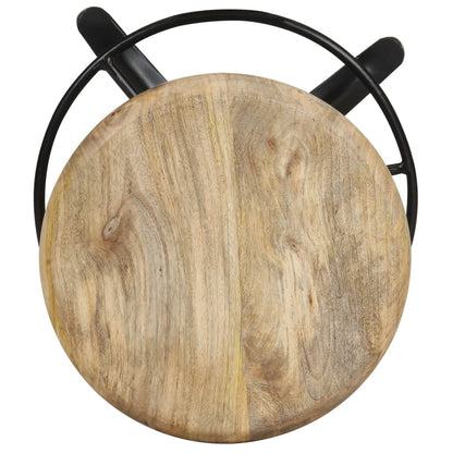 Barkrukken Massief Mangohout 52 cm