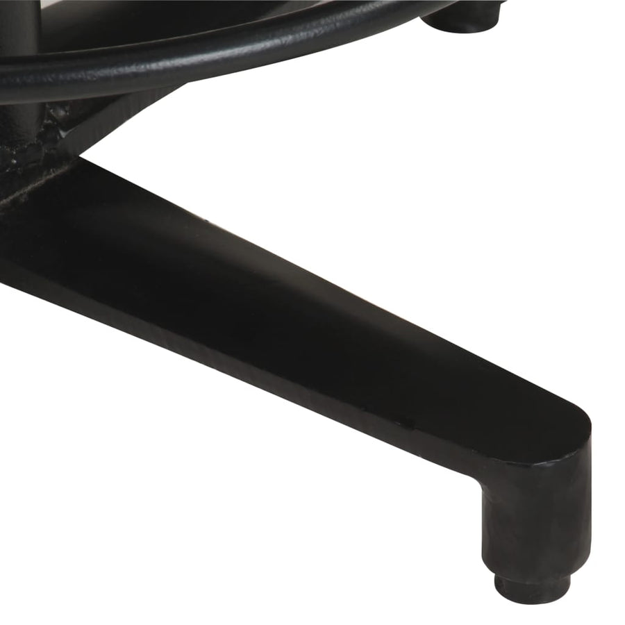 Barkrukken 2 st 52 cm massief mangohout
