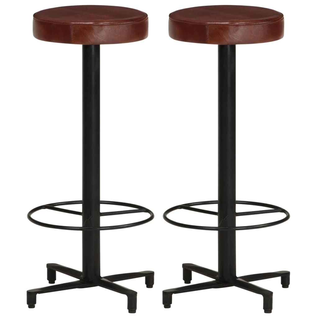 Barkrukken Echt Leer 76 cm